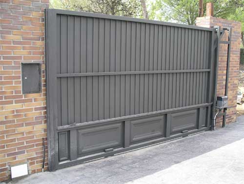 puerta corredera 10 23 - Instalar Reparar Puertas de Garaje Correderas Motor Puerta Correderas