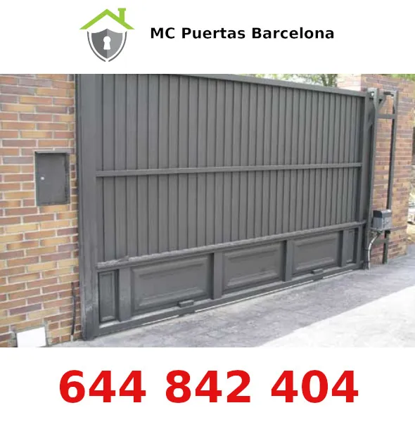 puertasbarcelona banner correderas - Puertas de garaje basculantes Castelldefels - Reparación y Mantenimiento