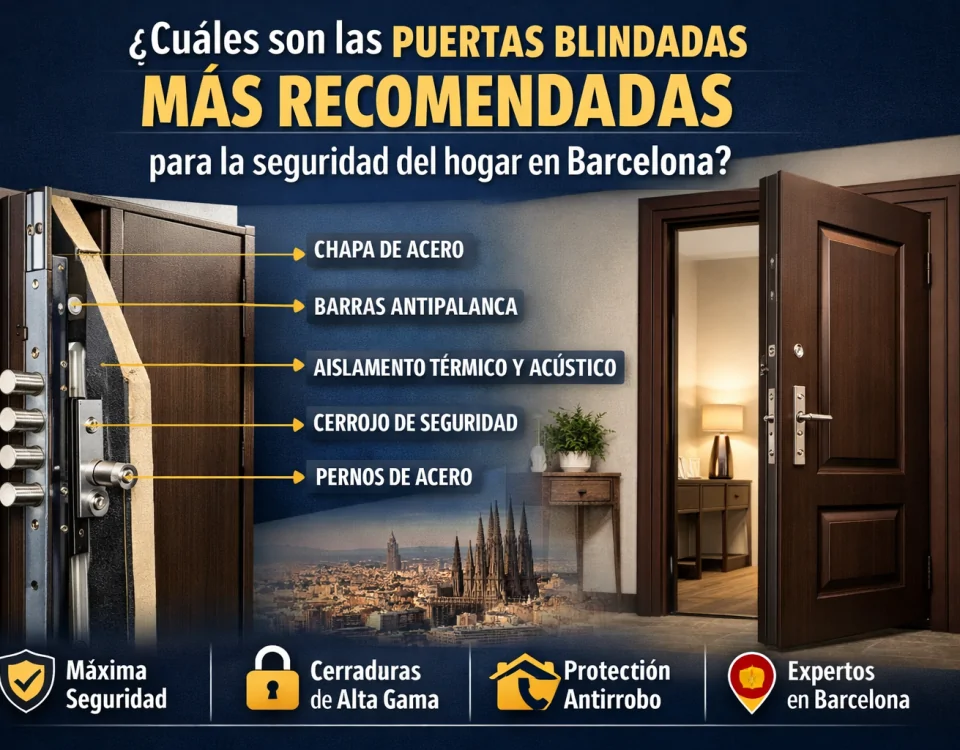 Cuales son las puertas blindadas mas recomendadas para la seguridad del hogar en Barcelona 960x750 - ¿Cuáles son las puertas blindadas más recomendadas para la seguridad del hogar en Barcelona?