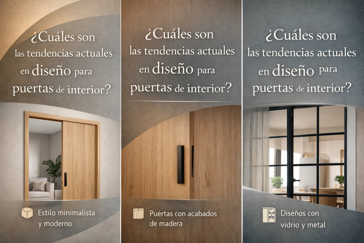Cuales son las tendencias actuales en diseno para puertas de interior Barcelona - &iquest;Cu&aacute;les son las tendencias actuales en dise&ntilde;o para puertas de interior en Barcelona?