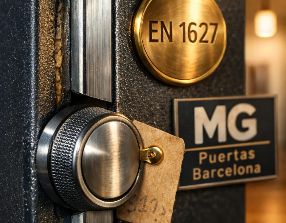 Cierre de puerta acorazada con detalles en acero y bronce; ideal para quienes buscan que puertas acorazadas ofrecen la mejor relacion calidad precio. Cierre de puerta acorazada con detalles en acero y bronce; ideal para quienes buscan que puertas acorazadas ofrecen la mejor relacion calidad precio.