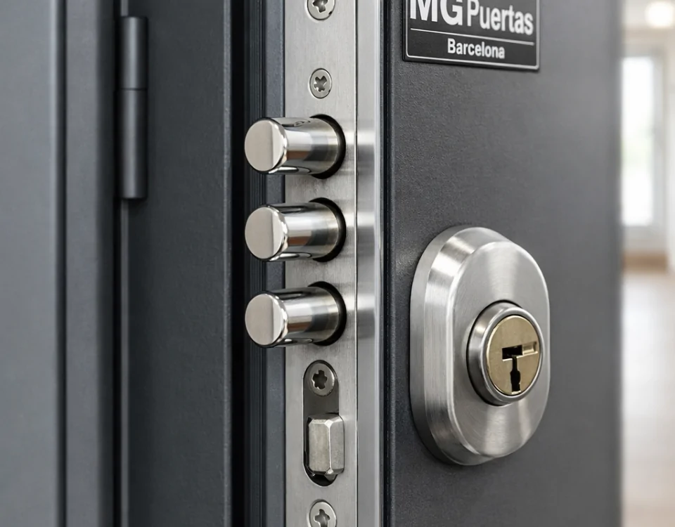 Puerta blindada entreabierta; Que puertas blindadas recomiendan los expertos para una maxima seguridad