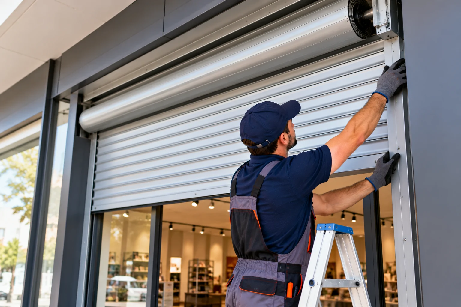 Instalación de Persianas Metálicas para Local y Comercio Instalacion de persiana metalica comercial - Instalación de Persianas Metálicas para Local y Comercio